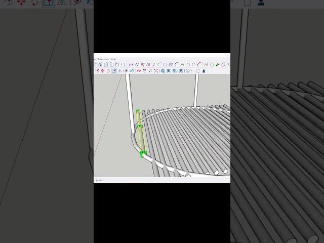 How to create a flower ring stand design in Sketchup| #drawingtutorialforbeginners#graphicdesigner |