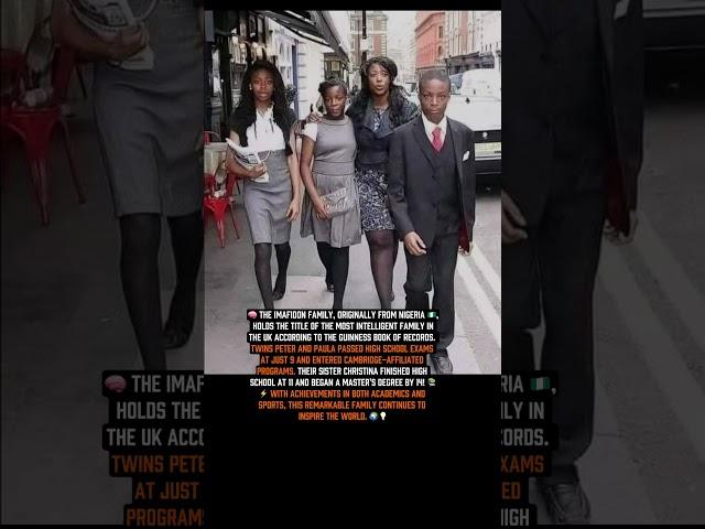 The UK’s Most Brilliant Family #history #book_records #interestingfacts #historyfacts #childheroes