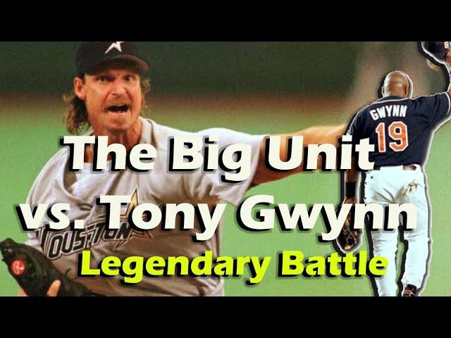 The Big Unit vs. Tony Gwynn: Unstoppable force vs. Immoveable Object