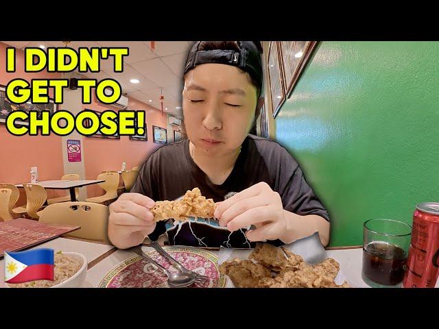 Trusting Random Food Picks in Manila 