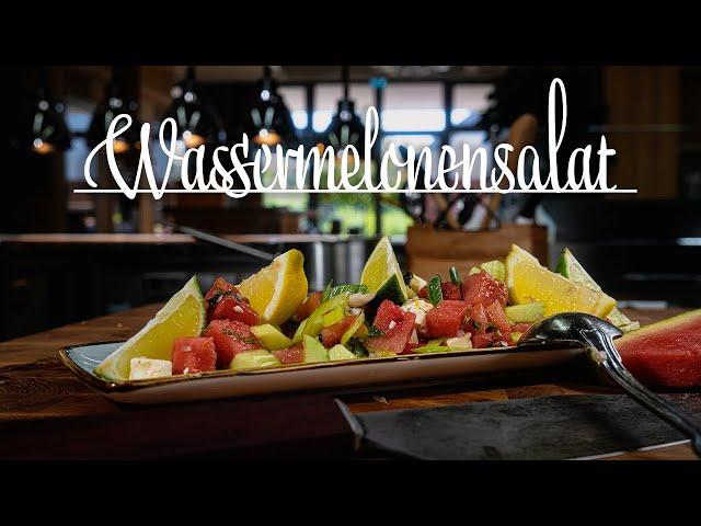 Sommerlicher Wassermelonensalat – Kochen im Tal