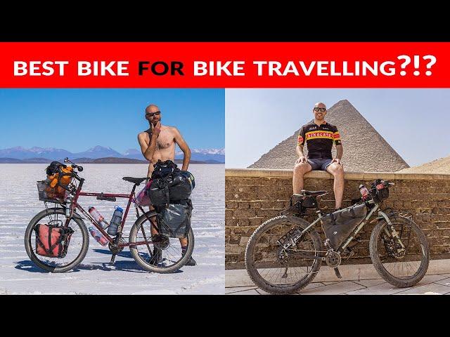 GUIDE: best bicycle for bike travelling? bike touring vs bikepacking