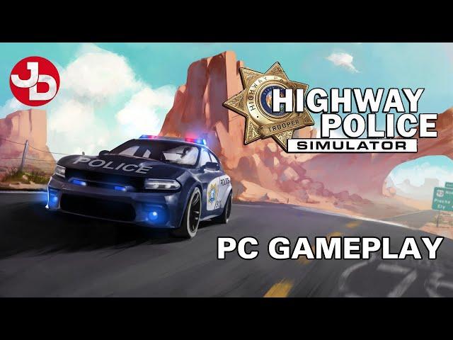 First Look at Highway Police Simulator Demo