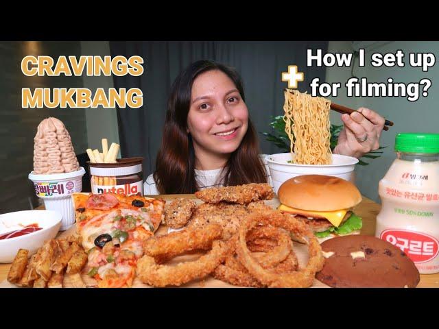 Cravings Mukbang | Filming set up for Mukbang | Mukbang Philippines | Chef Obang