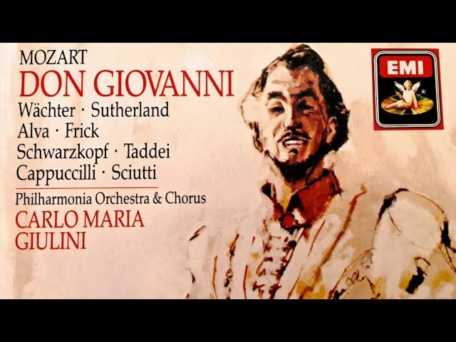 Mozart - Don Giovanni Opera + Presentation (E.Wächter - reference recording : Carlo Maria Giulini)