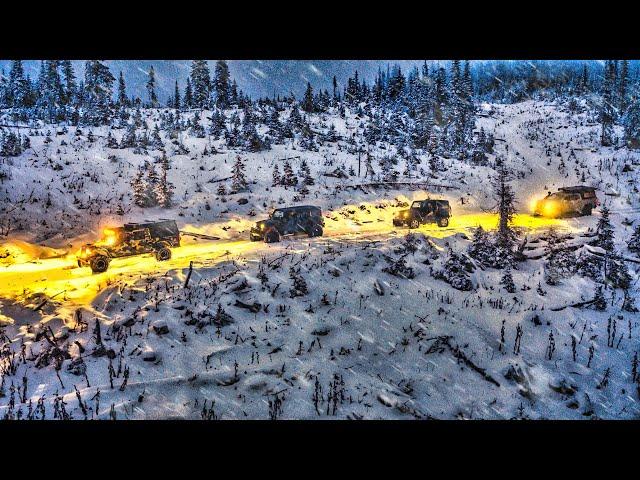 Overlanding In a Snow Storm