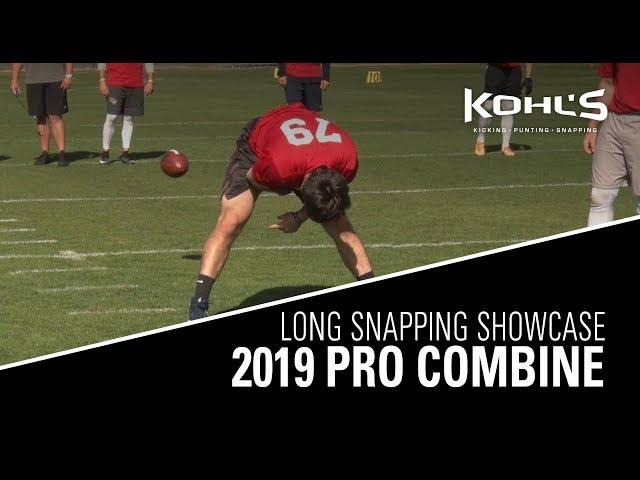 2019 Pro Combine | Long Snapping Showcase