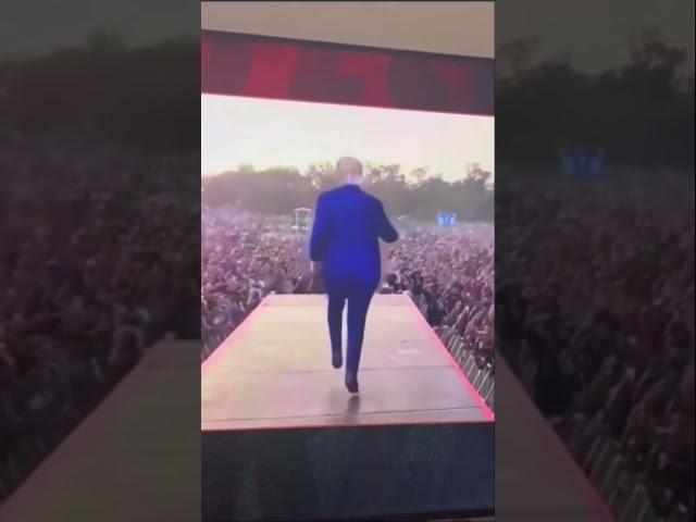 Donald Trump  Victory Dance celebrating being elected President