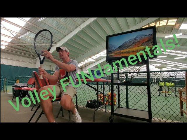 Tennis Volley Technique