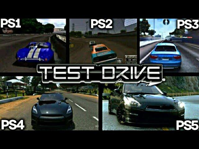 TEST DRIVE PS1 VS PS2 VS PS3 VS PS4 VS PS5