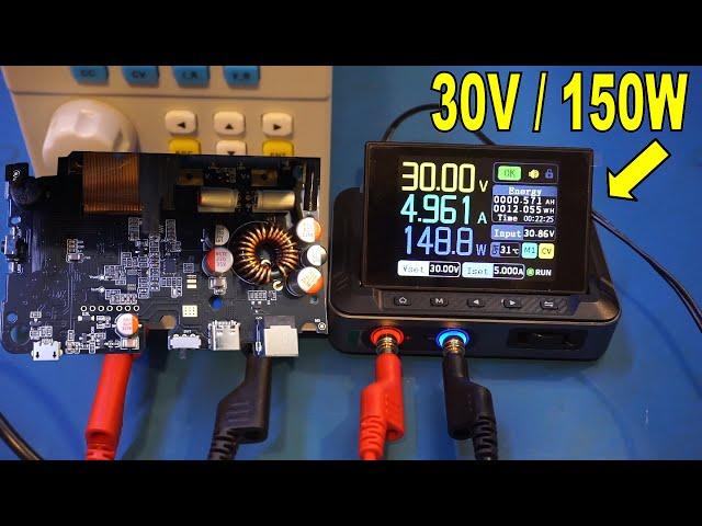 Fnirsi DPS-150 Programmable Mini Power Supply Review and Teardown