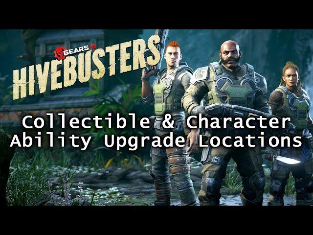 Gears 5: Hivebusters Campaign DLC | Collectible & Character Ability Upgrade Locations