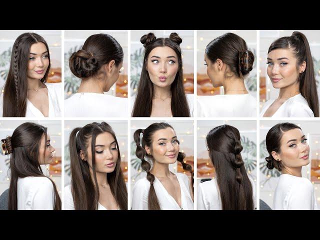 10 EASY HEATLESS BACK TO SCHOOL HAIRSTYLES!