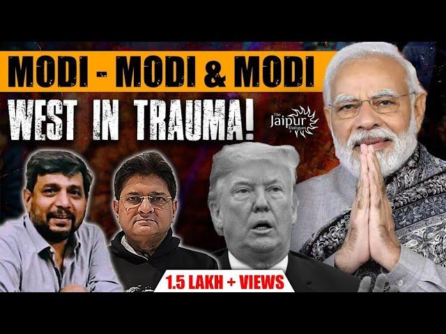 Modi has Scared West to the Core | Unstoppable Modi Mania | Rahul Gandhi | Anupam Mishra