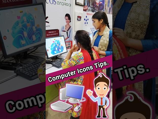desktop icons tips #shortsfeed #shortvideo #shorts #short #computer #viralshorts #viralvideo #reels