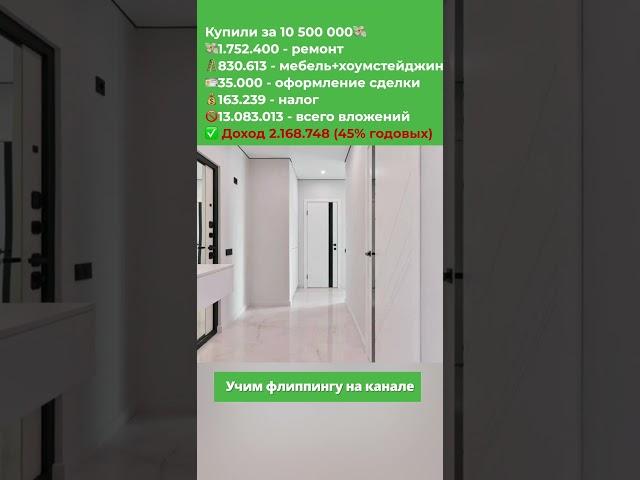 Заработали 2 млн на двушке с бабушкиным ремонтом