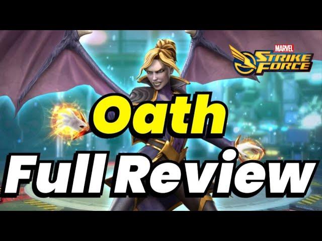 OATH FULL REVIEW! RED STARS TODAY! T4 & ISO-8 | NIGHTSTALKER | MARVEL Strike Force - MSF