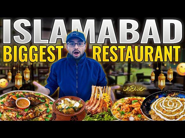 Basti Food Street  | Biggest Restaurant in Islamabad  | Ramadan Kareem 