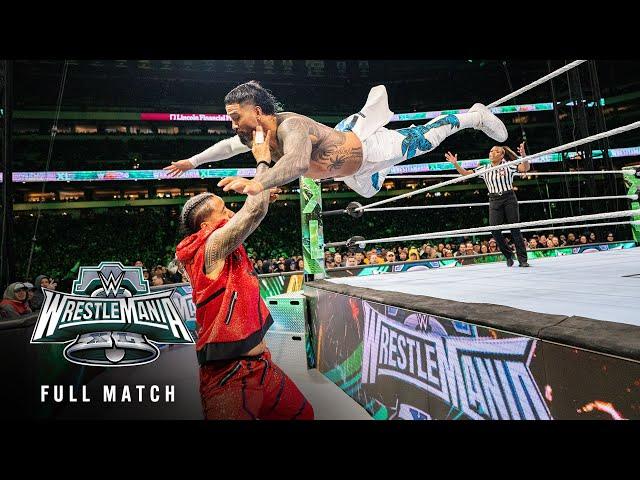 FULL MATCH: Jey Uso vs. Jimmy Uso: WrestleMania XL Saturday