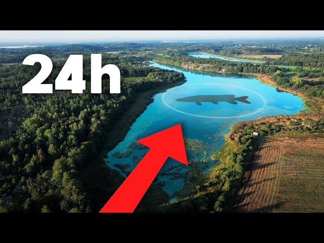 Can we Catch the MONSTER of this Lake in 24 Hours? ⏰