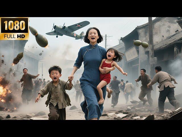 【#汤唯 乱世绝恋】MOVIE！小城突遭轰炸，单亲妈妈#汤唯 带着两个孩子四处逃亡，岂料遇上真爱，乱世终得团圆 #民国 #催泪 #三城记