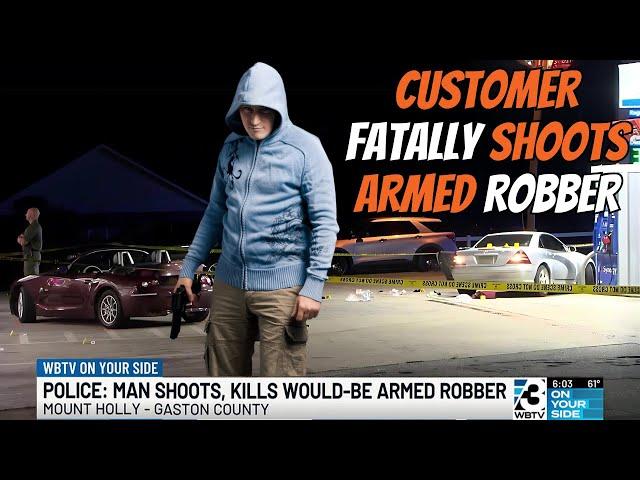 Customer Fatally Shoots Armed Robber At Gaston County Food Store