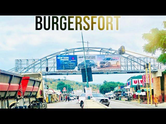 Burgersfort, Limpopo. Is it a clean town? Platinum town? Explore with me.