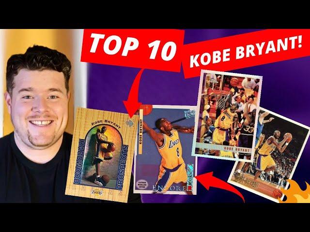 Top 10 Kobe Bryant Cards from the 90s! | Rare & Valuable Kobe Bryant Cards [ E 326 ]