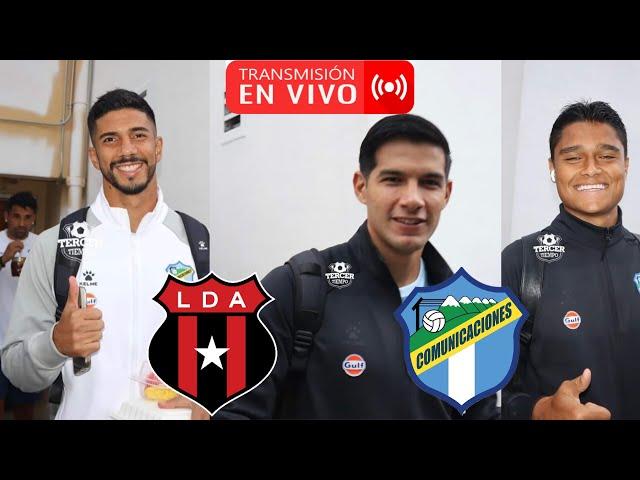 Comunicaciones Rumbo al Estadio  | Alajuelense vs Comunicaciones en VIVO COPA Centroamericana 2024