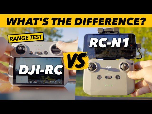 Mini 3 Pro - Which Controller to get? | DJI-RC vs Standard Controller (RC-N1) + Range Test