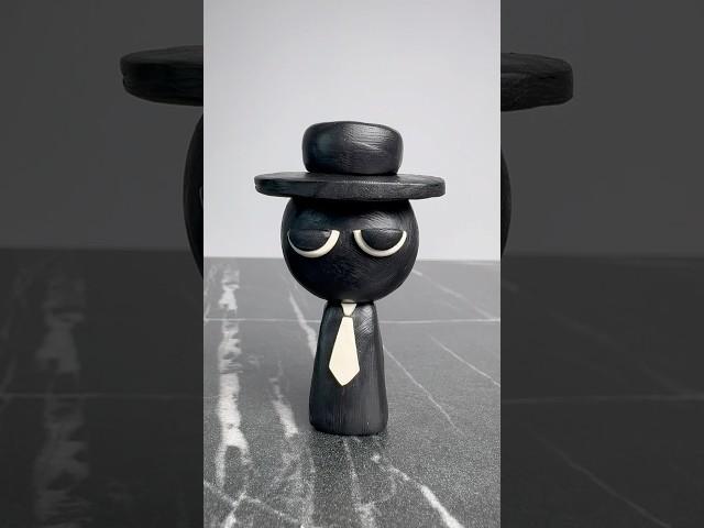 I made Black | Sprunki#clay #plasticinerelax #incrediboxsprunki