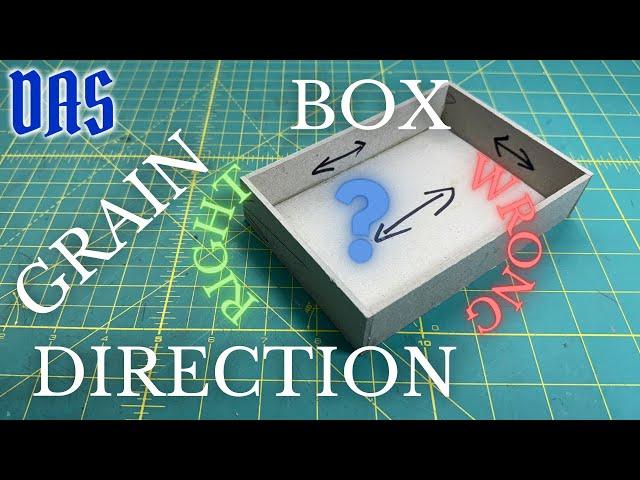 Best Practice for Box Material Grain Direction // Adventures in Bookbinding