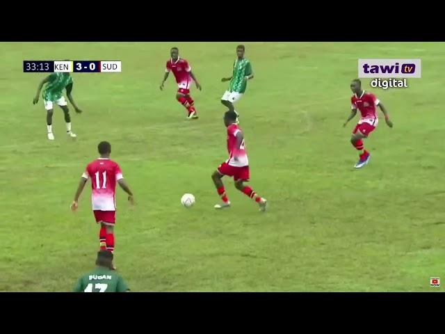 Aldrine Kibet goal vs Sudan at CECAFA U18