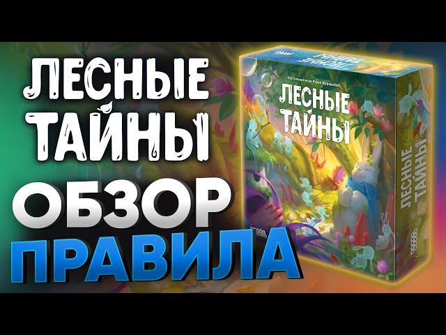 Лесные тайны: обзор и правила семейной настольной игры.