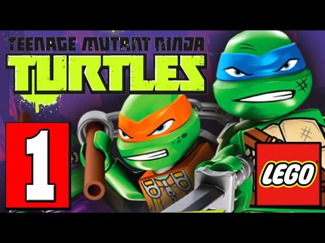 LEGO Teenage Mutant Ninja Turtles ShellShocked Walkthrough LEGO TMNT Videogame