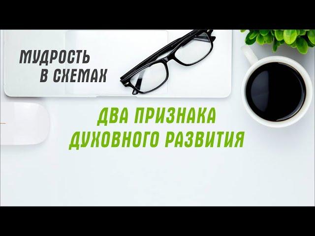 Мудрость в схемах - Два признака духовного развития. Церковь "Алмаз". Николай Скопич