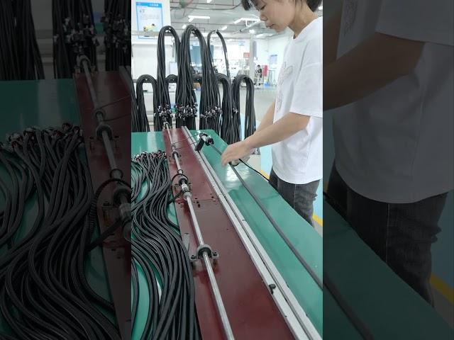 Once the machine starts, the efficiency doubles! Wire Harness Processing