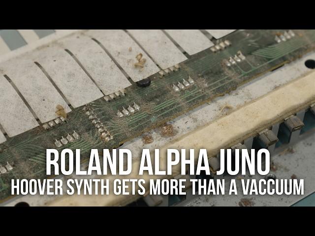 Roland Alpha Juno With A Few Bugs - Vintage Synth Repair