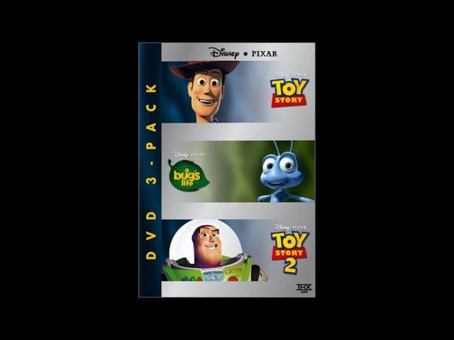 Opening To Pixar DVD 3-Pack (2001, Original Release)