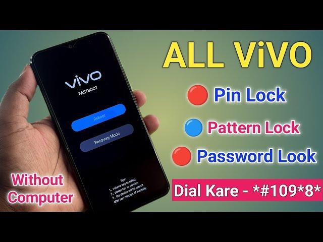 2023 Method:- How To Unlock Any Vivo All Phones Forgot Pattern on Vivo || Vivo Ka Lock Kaise Tode