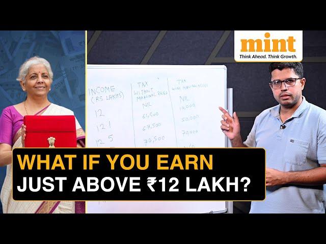 Budget 2025: Marginal Relief On Income Tax Explained | What If You Earn JUST Above ₹12 Lakh?