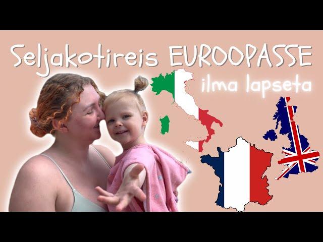 Esimene reis EUROOPASSE ILMA LAPSETA️| naudime soojasid rannapäevi️