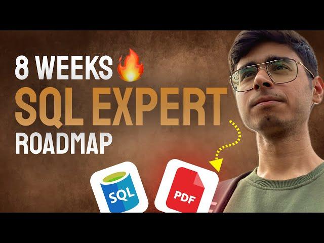 8 Weeks Master SQL Roadmap | Resources to Practice