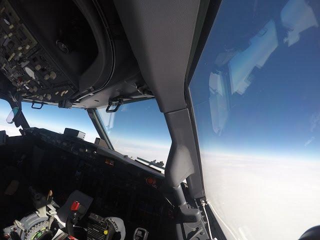 Flying Home from Deployment Time Lapse