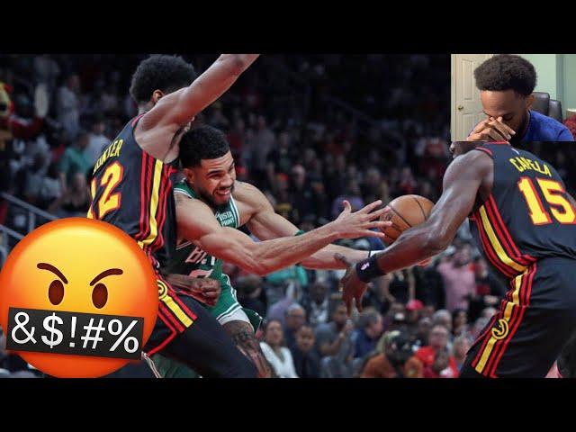 HEATED CELTICS FAN GOES OFF REACTING TO #2 CELTICS at #7 HAWKS | GAME 3 HIGHLIGHTS | April 21, 2023