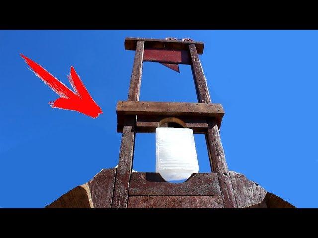 EXPERIMENT: GUILLOTINE VS ICE