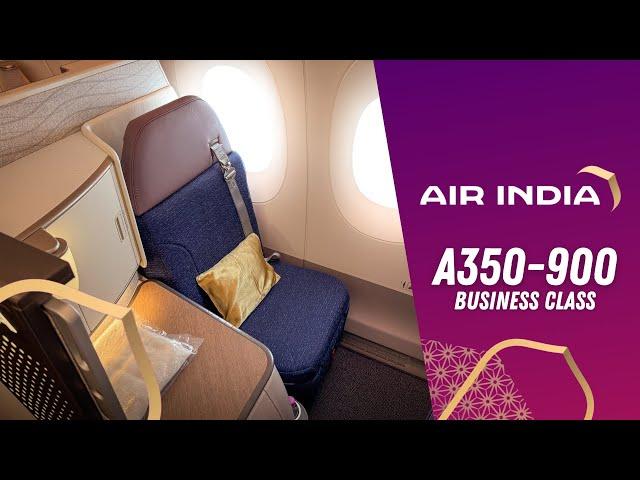 Air India A350-900 Business Class Mumbai to Delhi | Aviation Geeks