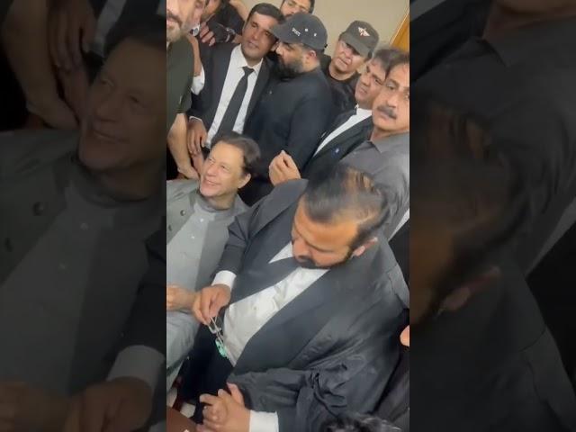 Chairman PTI Imran Khan at Lahore High Court #imrankhanlive #elections2023