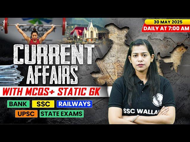 Current Affairs Today | 30 May Current Affairs 2025 | Daily Current Affairs | By Krati Mam