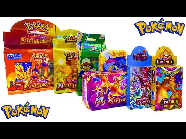 GREAT COLLECTION OF POKEMON CARD BOX PACK | Weird Collection of Pokemon Cards #pokemon #pokémon #yt